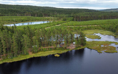 Vom Nationalpark Fulufjället zum Rannsjön See